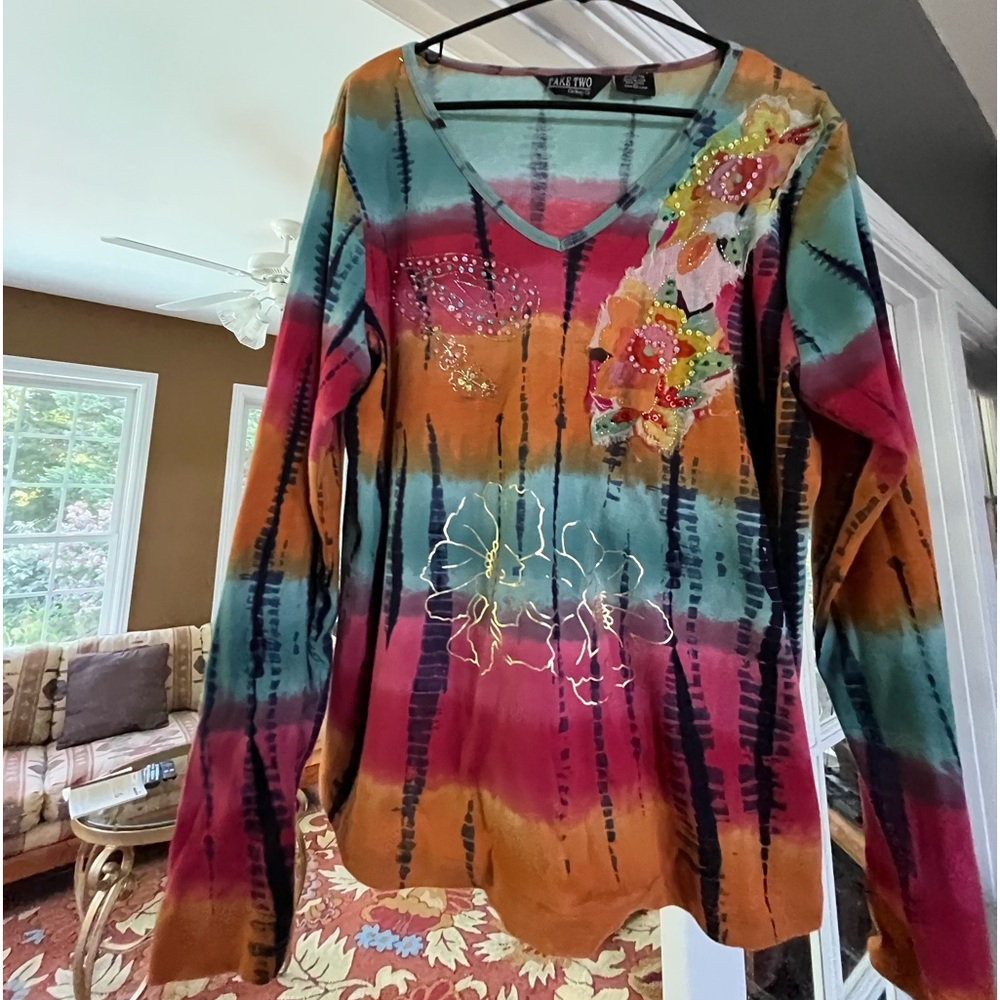Take Two shirt, multicolor size XL